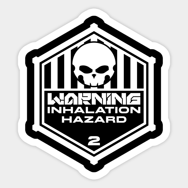 Warning: Inhalation Hazard Sticker by TerminalDogma